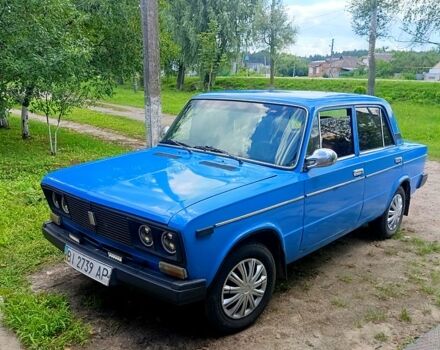 Синий ВАЗ 2106, объемом двигателя 1.5 л и пробегом 380 тыс. км за 950 $, фото 1 на Automoto.ua