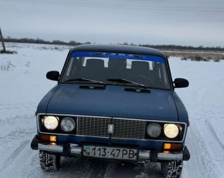 Синий ВАЗ 2106, объемом двигателя 1.5 л и пробегом 53 тыс. км за 550 $, фото 1 на Automoto.ua