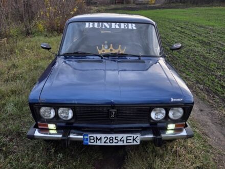 Синий ВАЗ 2106, объемом двигателя 1.3 л и пробегом 200 тыс. км за 592 $, фото 1 на Automoto.ua