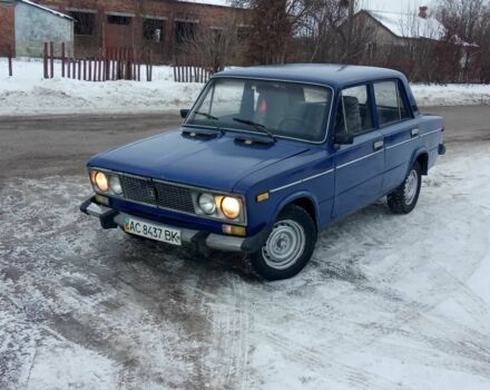 Синий ВАЗ 2106, объемом двигателя 1.5 л и пробегом 330 тыс. км за 411 $, фото 1 на Automoto.ua