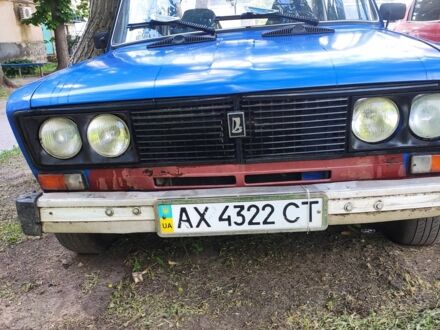 Синий ВАЗ 2106, объемом двигателя 2 л и пробегом 165 тыс. км за 800 $, фото 1 на Automoto.ua