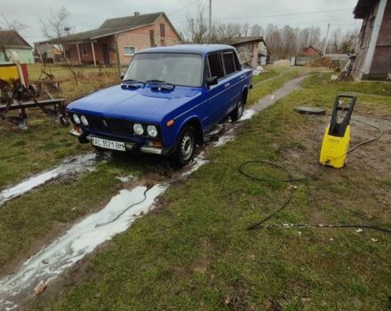 Синий ВАЗ 2106, объемом двигателя 1.6 л и пробегом 80 тыс. км за 600 $, фото 1 на Automoto.ua