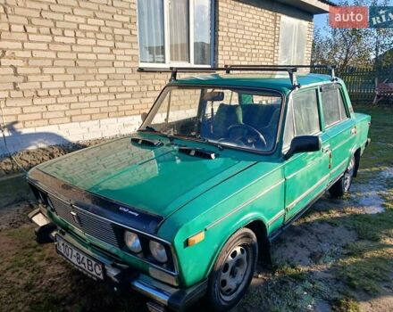 Зелений ВАЗ 2106, об'ємом двигуна 1.6 л та пробігом 93 тис. км за 475 $, фото 1 на Automoto.ua