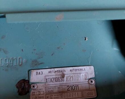Зеленый ВАЗ 2106, объемом двигателя 1.3 л и пробегом 89 тыс. км за 1550 $, фото 9 на Automoto.ua