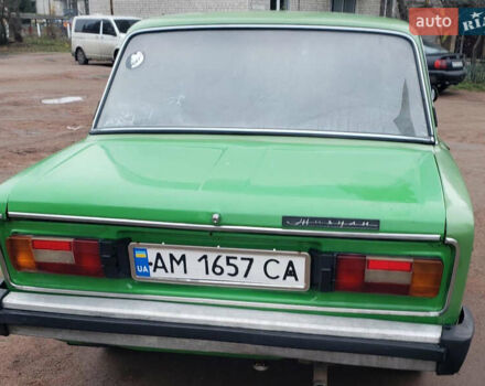 Зеленый ВАЗ 2106, объемом двигателя 1.3 л и пробегом 100 тыс. км за 550 $, фото 1 на Automoto.ua