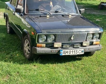 Зеленый ВАЗ 2106, объемом двигателя 1.3 л и пробегом 90 тыс. км за 950 $, фото 1 на Automoto.ua