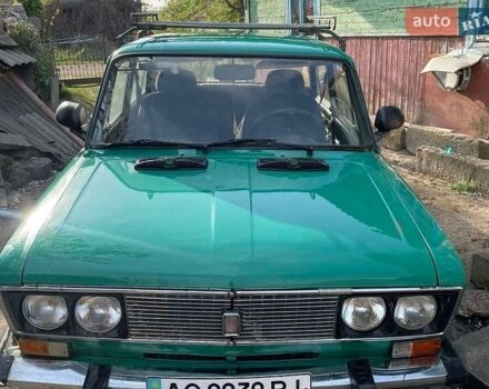 Зеленый ВАЗ 2106, объемом двигателя 1.3 л и пробегом 67 тыс. км за 550 $, фото 1 на Automoto.ua
