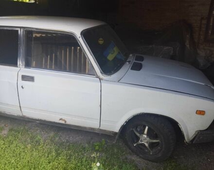 Белый ВАЗ 2107, объемом двигателя 1.5 л и пробегом 1 тыс. км за 620 $, фото 1 на Automoto.ua