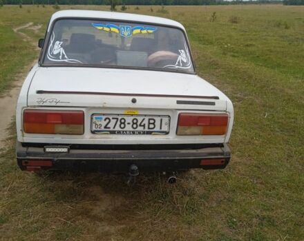 Белый ВАЗ 2107, объемом двигателя 1 л и пробегом 30 тыс. км за 700 $, фото 5 на Automoto.ua