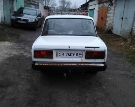 Белый ВАЗ 2107, объемом двигателя 1.6 л и пробегом 56 тыс. км за 450 $, фото 4 на Automoto.ua