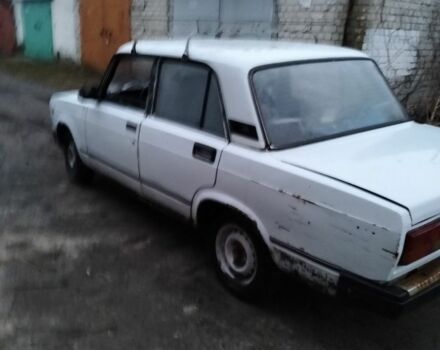 Белый ВАЗ 2107, объемом двигателя 1.6 л и пробегом 56 тыс. км за 450 $, фото 5 на Automoto.ua