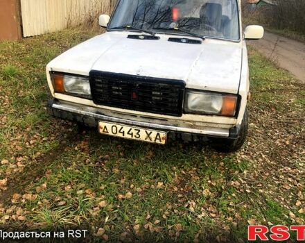 Белый ВАЗ 2107, объемом двигателя 1.5 л и пробегом 138 тыс. км за 590 $, фото 1 на Automoto.ua