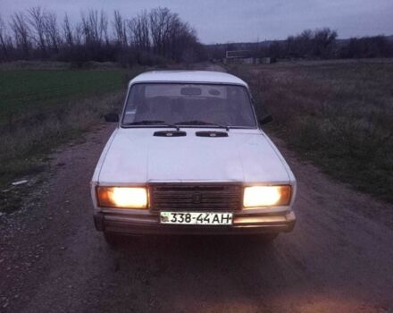 Білий ВАЗ 2107, об'ємом двигуна 1.3 л та пробігом 80 тис. км за 474 $, фото 3 на Automoto.ua