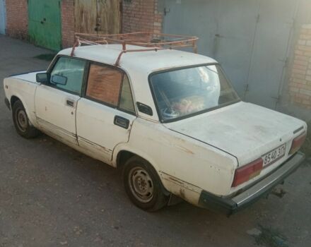 Белый ВАЗ 2107, объемом двигателя 0 л и пробегом 1 тыс. км за 411 $, фото 1 на Automoto.ua