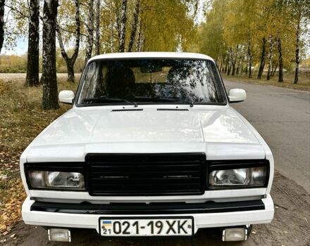 Белый ВАЗ 2107, объемом двигателя 1.5 л и пробегом 10 тыс. км за 1450 $, фото 1 на Automoto.ua