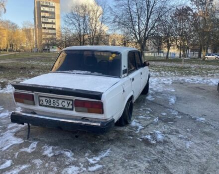 Білий ВАЗ 2107, об'ємом двигуна 1.5 л та пробігом 150 тис. км за 595 $, фото 4 на Automoto.ua