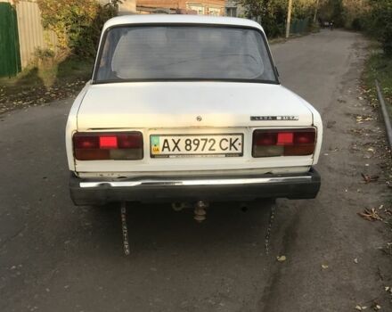 ВАЗ 2107 1986 в Славянске на Automoto.ua Белый ВАЗ 2107, объемом двигателя 1.5 л и пробегом 3 тыс. км за 600 $, фото 5 на Automoto.ua