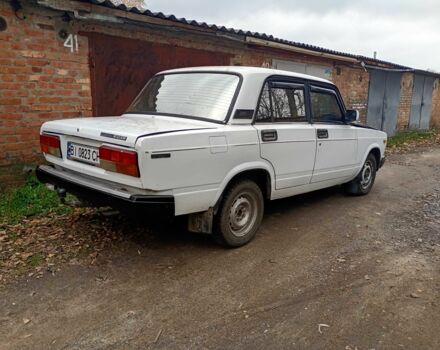 Белый ВАЗ 2107, объемом двигателя 1.5 л и пробегом 2 тыс. км за 632 $, фото 1 на Automoto.ua