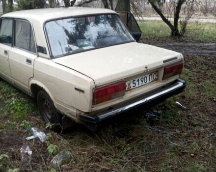 Белый ВАЗ 2107, объемом двигателя 7 л и пробегом 1 тыс. км за 709 $, фото 1 на Automoto.ua