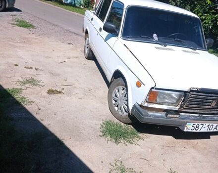 Белый ВАЗ 2107, объемом двигателя 0 л и пробегом 1 тыс. км за 650 $, фото 1 на Automoto.ua