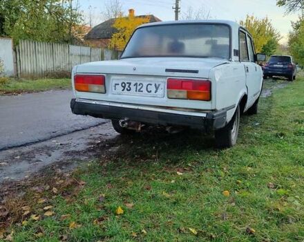 Белый ВАЗ 2107, объемом двигателя 1.3 л и пробегом 613 тыс. км за 545 $, фото 6 на Automoto.ua