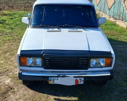 Белый ВАЗ 2107, объемом двигателя 0 л и пробегом 10 тыс. км за 1200 $, фото 1 на Automoto.ua
