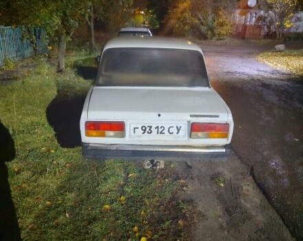 Белый ВАЗ 2107, объемом двигателя 1.3 л и пробегом 613 тыс. км за 545 $, фото 1 на Automoto.ua
