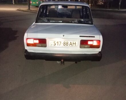 Белый ВАЗ 2107, объемом двигателя 1.5 л и пробегом 134 тыс. км за 641 $, фото 2 на Automoto.ua