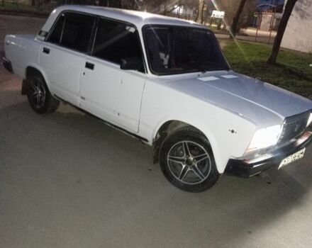 Белый ВАЗ 2107, объемом двигателя 1.5 л и пробегом 134 тыс. км за 641 $, фото 1 на Automoto.ua