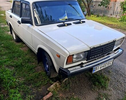 Белый ВАЗ 2107, объемом двигателя 1.5 л и пробегом 0 тыс. км за 395 $, фото 1 на Automoto.ua