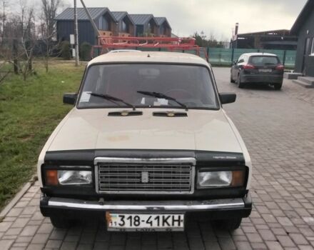 Белый ВАЗ 2107, объемом двигателя 1.5 л и пробегом 134 тыс. км за 600 $, фото 3 на Automoto.ua