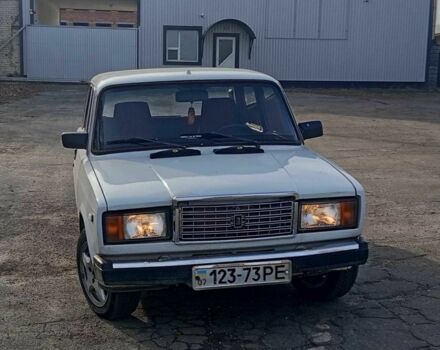 Белый ВАЗ 2107, объемом двигателя 1.5 л и пробегом 87 тыс. км за 820 $, фото 1 на Automoto.ua