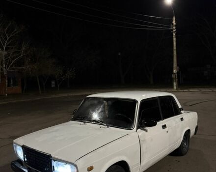 Белый ВАЗ 2107, объемом двигателя 1.5 л и пробегом 40 тыс. км за 461 $, фото 1 на Automoto.ua