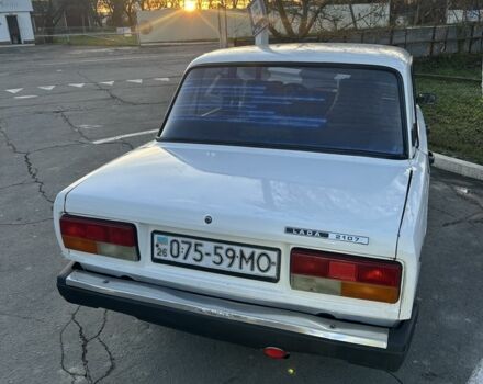 Белый ВАЗ 2107, объемом двигателя 0 л и пробегом 10 тыс. км за 1250 $, фото 3 на Automoto.ua