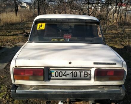 Белый ВАЗ 2107, объемом двигателя 0 л и пробегом 30 тыс. км за 287 $, фото 1 на Automoto.ua