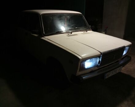 Белый ВАЗ 2107, объемом двигателя 1.5 л и пробегом 222 тыс. км за 591 $, фото 1 на Automoto.ua