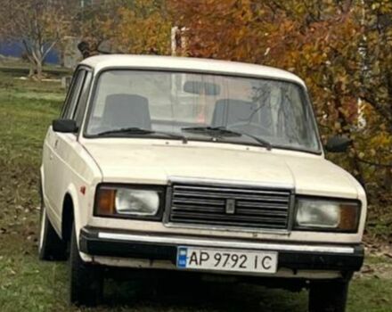 Белый ВАЗ 2107, объемом двигателя 1.5 л и пробегом 222 тыс. км за 591 $, фото 3 на Automoto.ua