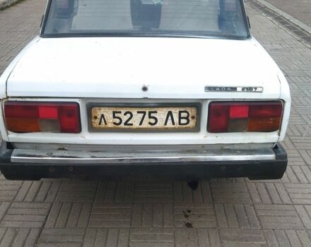 Белый ВАЗ 2107, объемом двигателя 1 л и пробегом 99 тыс. км за 555 $, фото 6 на Automoto.ua