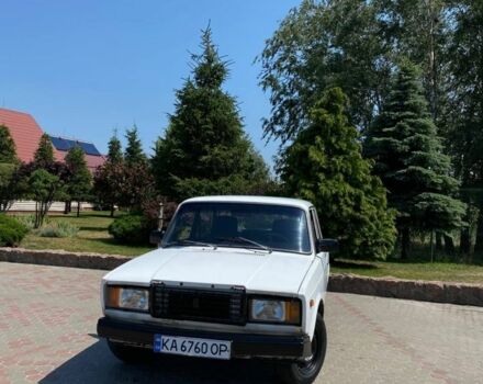Белый ВАЗ 2107, объемом двигателя 1.5 л и пробегом 100 тыс. км за 872 $, фото 1 на Automoto.ua