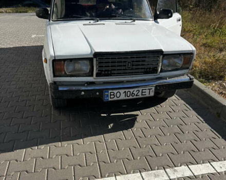 ВАЗ 2107 1990 в Тернополе на Automoto.ua Белый ВАЗ 2107, объемом двигателя 1.5 л и пробегом 100 тыс. км за 500 $, фото 1 на Automoto.ua
