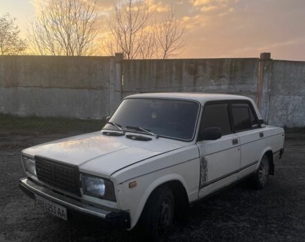 Белый ВАЗ 2107, объемом двигателя 1.5 л и пробегом 50 тыс. км за 595 $, фото 1 на Automoto.ua