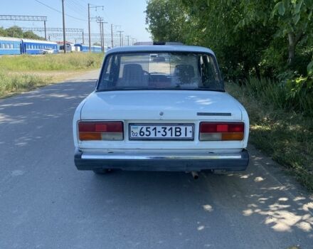Белый ВАЗ 2107, объемом двигателя 1.5 л и пробегом 65 тыс. км за 950 $, фото 3 на Automoto.ua
