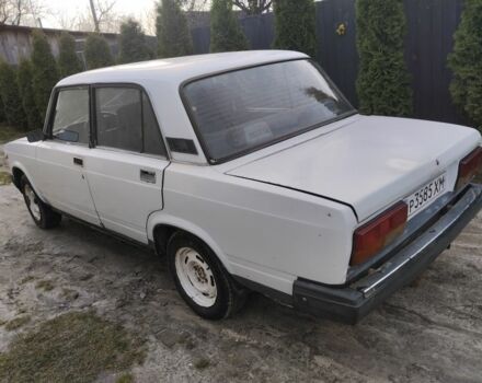 Белый ВАЗ 2107, объемом двигателя 1 л и пробегом 24 тыс. км за 650 $, фото 3 на Automoto.ua