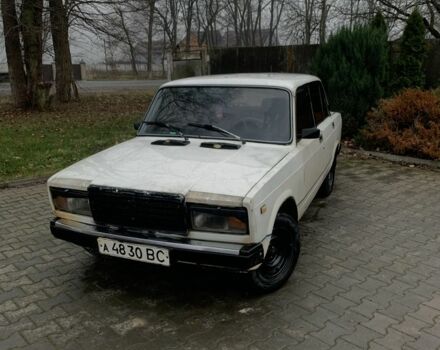 Белый ВАЗ 2107, объемом двигателя 1.3 л и пробегом 25 тыс. км за 520 $, фото 1 на Automoto.ua