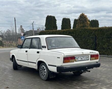 Белый ВАЗ 2107, объемом двигателя 1.3 л и пробегом 77 тыс. км за 550 $, фото 1 на Automoto.ua