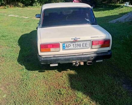 Белый ВАЗ 2107, объемом двигателя 1.5 л и пробегом 260 тыс. км за 1200 $, фото 1 на Automoto.ua