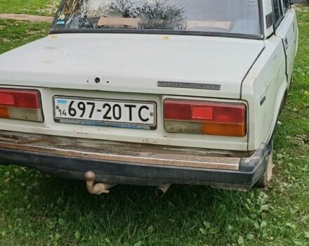 Белый ВАЗ 2107, объемом двигателя 1 л и пробегом 160 тыс. км за 409 $, фото 3 на Automoto.ua