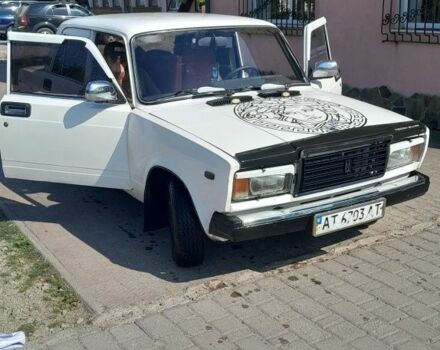 Белый ВАЗ 2107, объемом двигателя 5 л и пробегом 60 тыс. км за 850 $, фото 4 на Automoto.ua