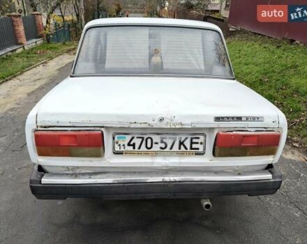 Белый ВАЗ 2107, объемом двигателя 1.5 л и пробегом 200 тыс. км за 500 $, фото 7 на Automoto.ua