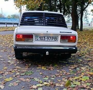 Белый ВАЗ 2107, объемом двигателя 1.5 л и пробегом 90 тыс. км за 1500 $, фото 11 на Automoto.ua
